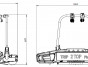 Nosič kol na tažné Hakr Trip TOP Plus 2+1 adaptér pro 3. kolo