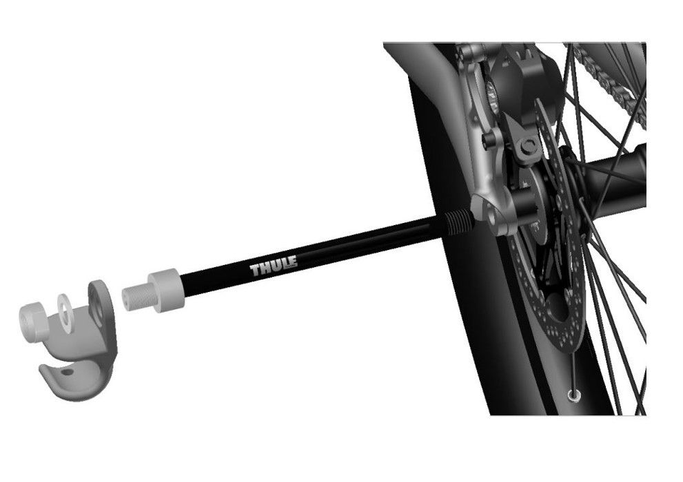 Thule Plug-in axis Maxle M12x148x1.75mm / 167-192mm - buy at Galaxus