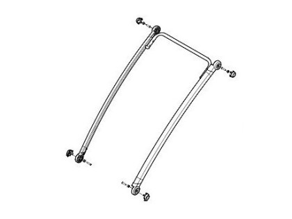 Thule Upper Frame Assy - Single 54698