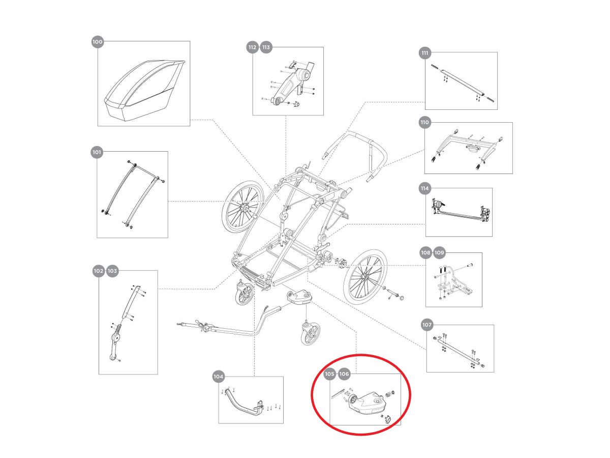 Thule Versa Wing 4.0 R 17 X 40105339 B HM