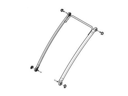 Náhled produktu - Thule Upper Frame Assy Single 17-X 40105337