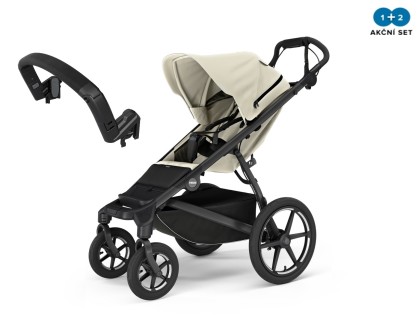 Thule Urban Glide 4-wheel Soft Beige + madlo + DOPRAVA ZDARMA