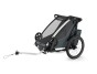 Thule Chariot Cross 2 G3 SINGLE Dark Slate + bike set + kočárkový set + běžecký set