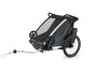 Thule Chariot Cross 2 G3 DOUBLE Dark Slate + bike set + kočárkový set + běžecký set