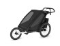 Thule Chariot Sport 2 G3 DOUBLE Black + bike set + kočárkový set + běžecký set