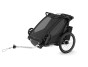 Thule Chariot Sport 2 G3 DOUBLE Black + bike set + kočárkový set + běžecký set