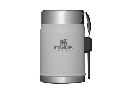 STANLEY Termoska jídelní 400ml se lžící/vidličkou Ash Grey